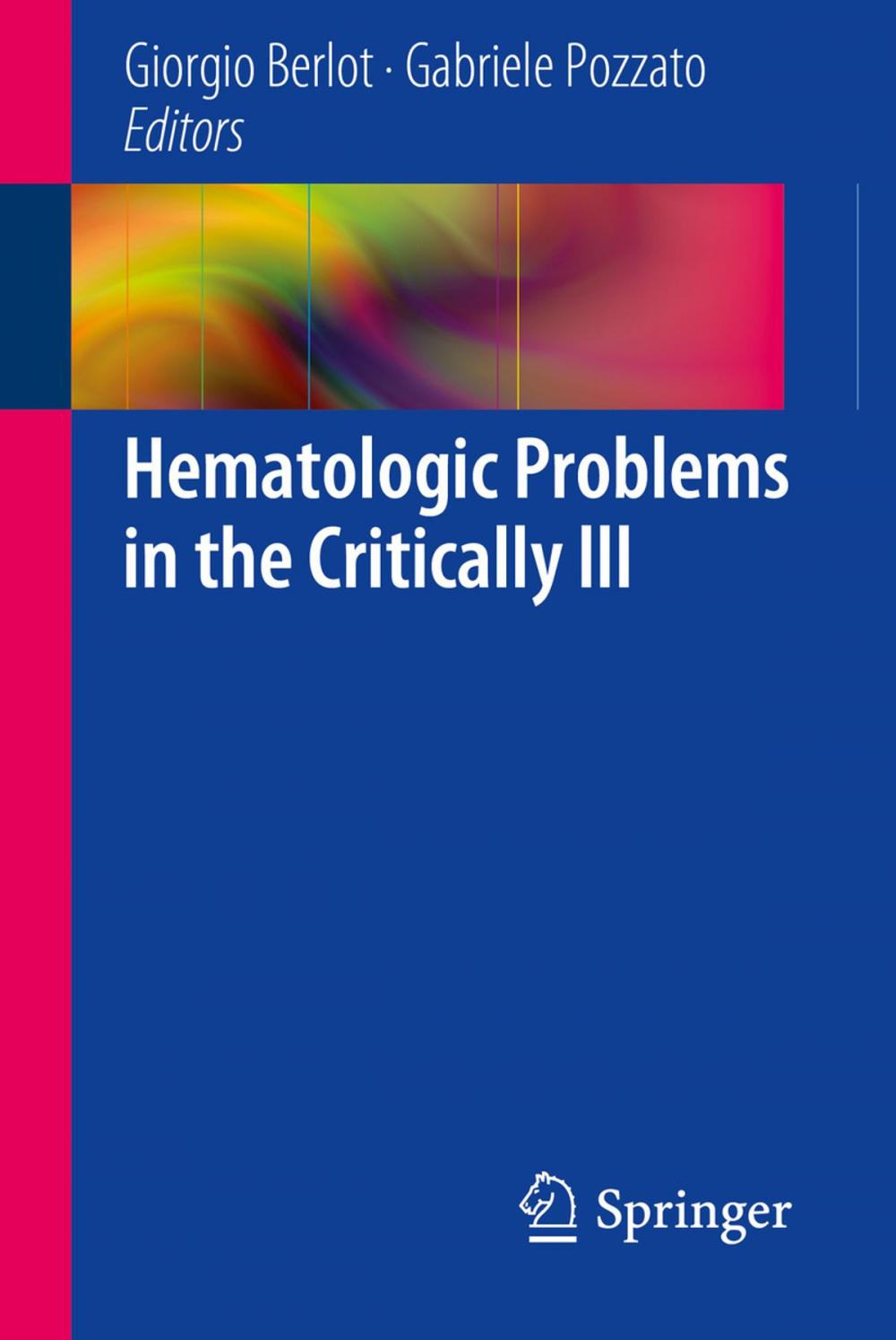 Big bigCover of Hematologic Problems in the Critically Ill