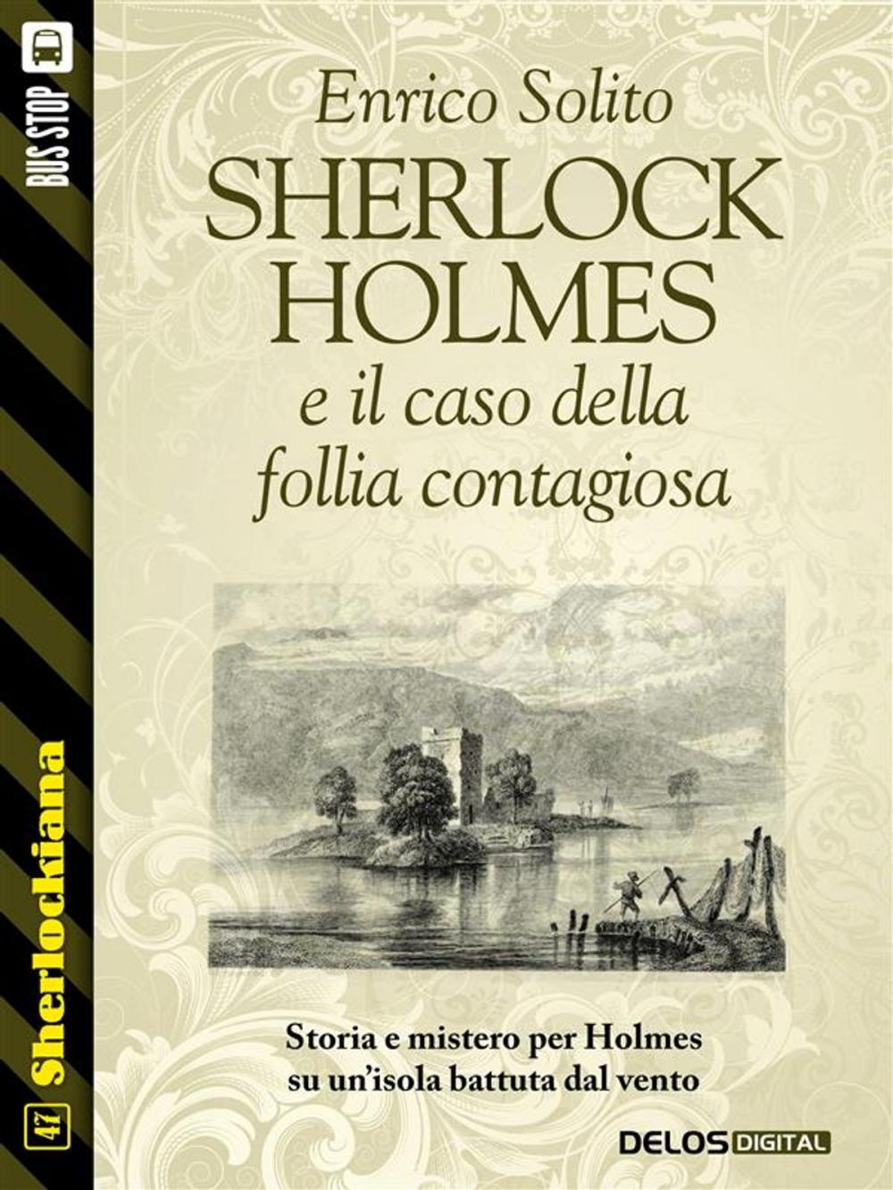 Big bigCover of Sherlock Holmes e il caso di follia contagiosa