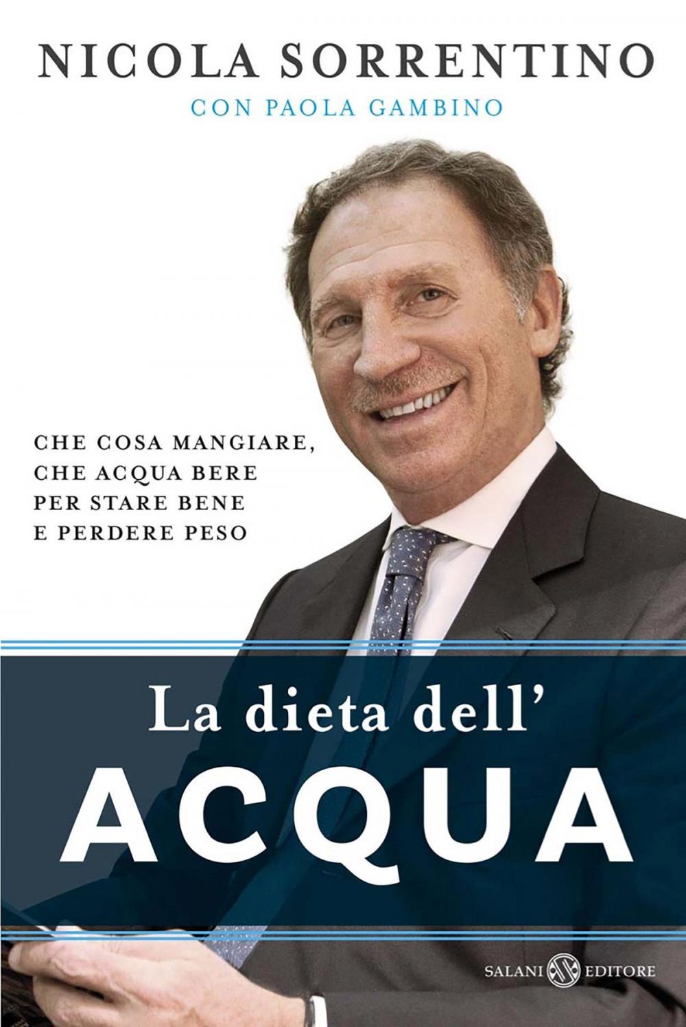 Big bigCover of La dieta dell'acqua