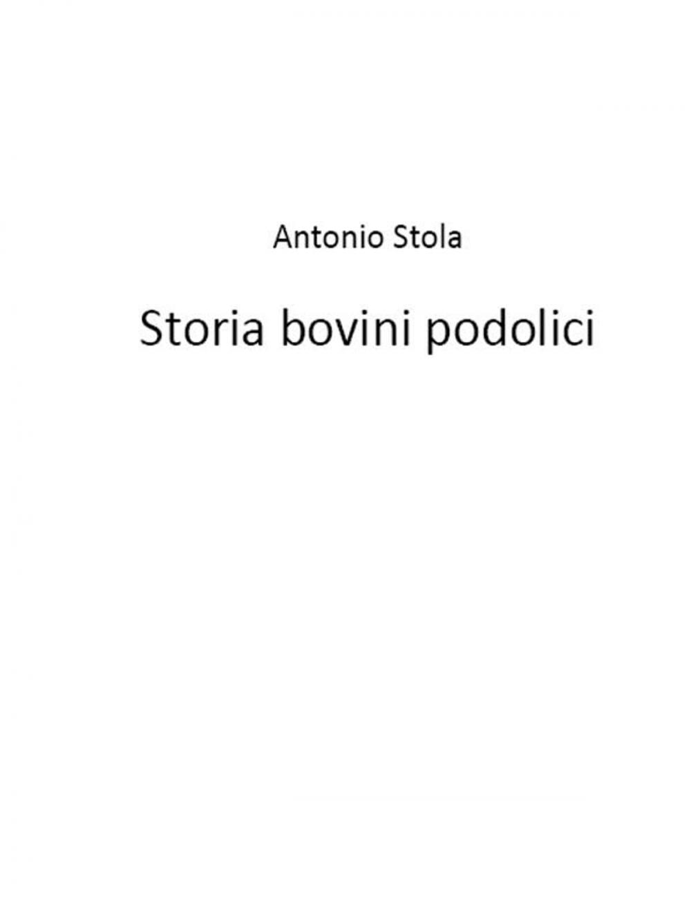 Big bigCover of Storia bovini podolici