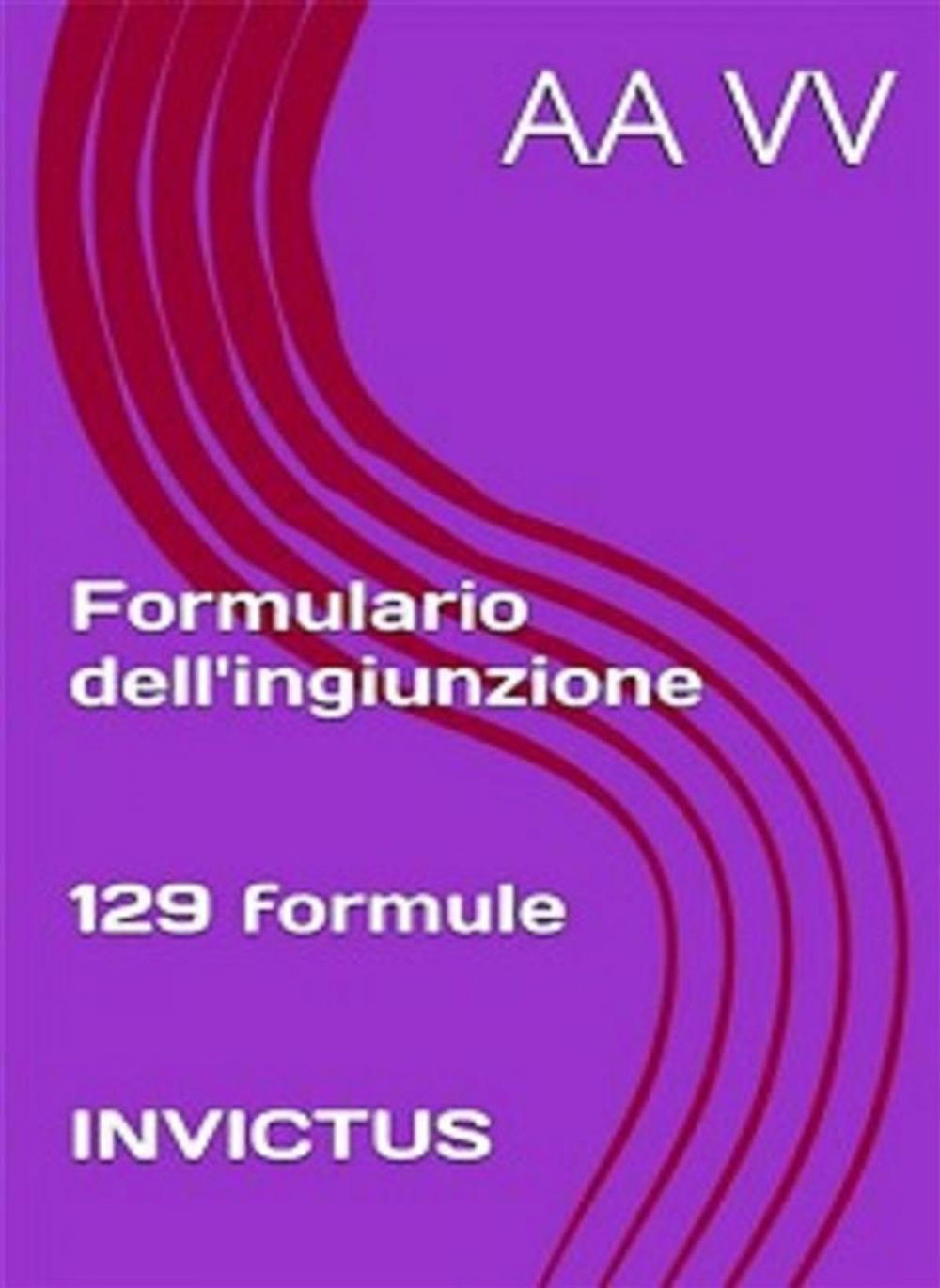 Big bigCover of Formulario dell'ingiunzione