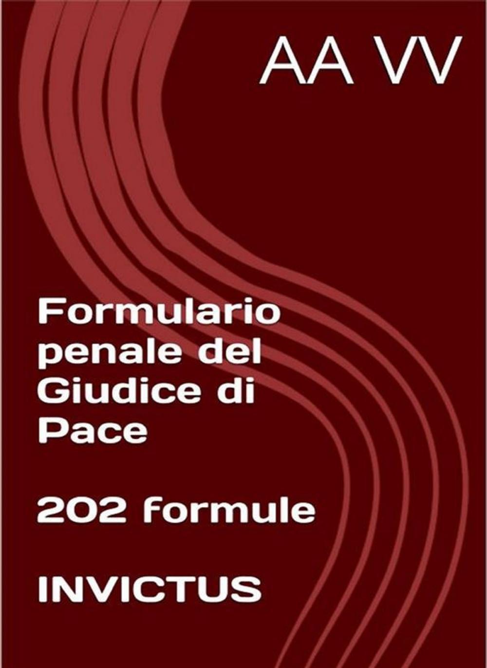 Big bigCover of Formulario penale del Giudice di Pace