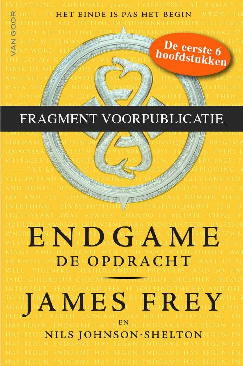 Big bigCover of Endgame : De opdracht