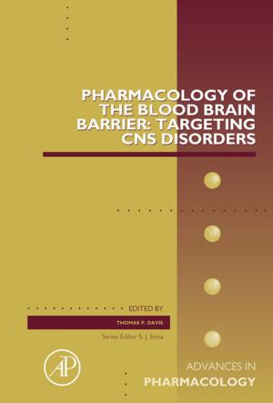 Cover of the book Pharmacology of the Blood Brain Barrier: Targeting CNS Disorders by Colin McPhee, Jules Reed, Izaskun Zubizarreta