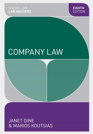 Cover of the book Company Law by Robert O'Brien, Marc Williams