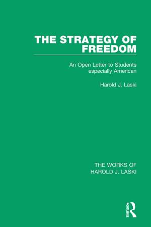 Book cover of The Strategy of Freedom (Works of Harold J. Laski)