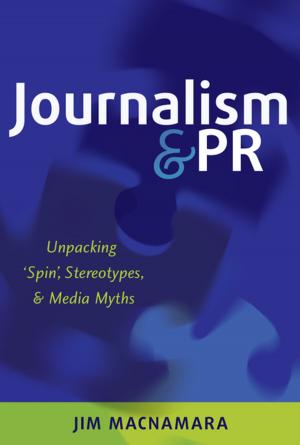 Cover of the book Journalism and PR by Adrián Slavkovský