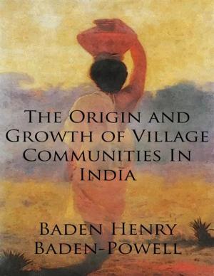 Cover of The Origin and Growth of Village Communities In India