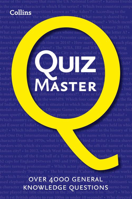 Cover of the book Collins Quiz Master by Collins, HarperCollins Publishers