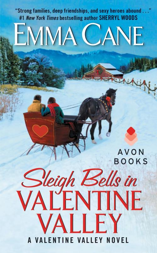 Cover of the book Sleigh Bells in Valentine Valley by Emma Cane, Avon