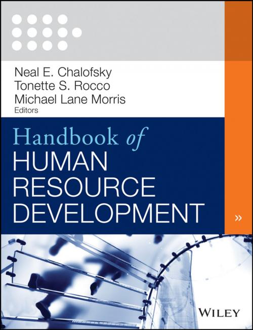 Cover of the book Handbook of Human Resource Development by Neal F. Chalofsky, Wiley