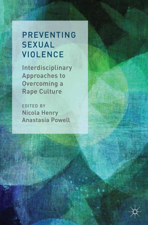 Cover of the book Preventing Sexual Violence by , Palgrave Macmillan UK