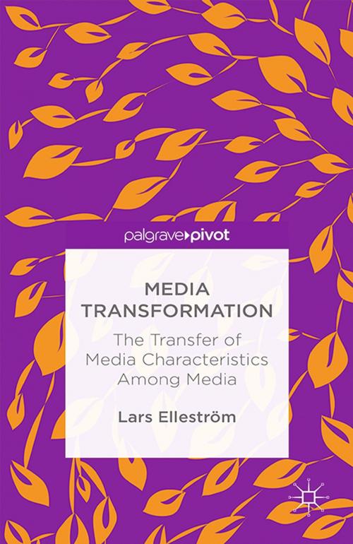 Cover of the book Media Transformation by L. Elleström, Palgrave Macmillan UK