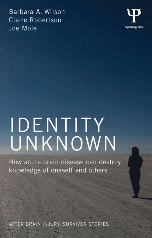 Cover of the book Identity Unknown by Claire Robertson, Joe Mole, Barbara A. Wilson, Taylor and Francis