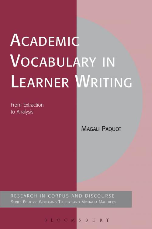 Cover of the book Academic Vocabulary in Learner Writing by Magali Paquot, Bloomsbury Publishing
