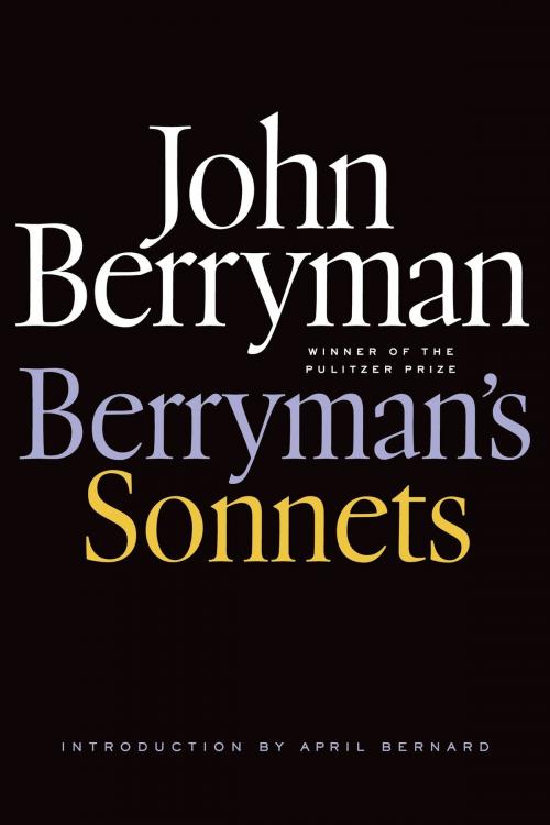 Cover of the book Berryman's Sonnets by John Berryman, Farrar, Straus and Giroux