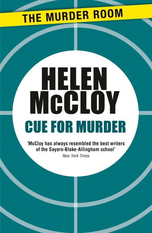 Cover of the book Cue For Murder by Helen McCloy, Orion Publishing Group