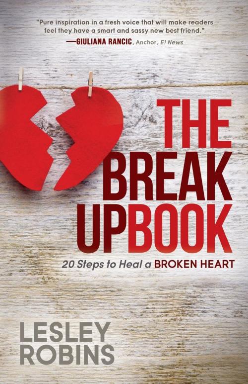 Cover of the book The Breakup Book by Lesley Robins, Morgan James Publishing