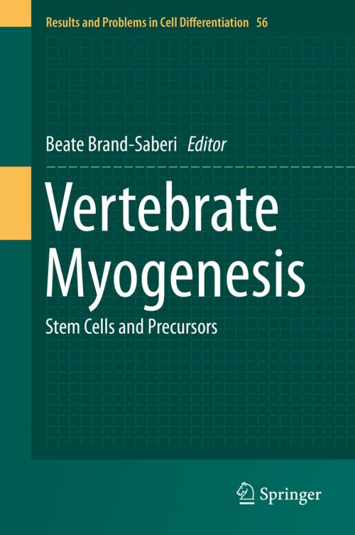 Cover of the book Vertebrate Myogenesis by , Springer Berlin Heidelberg