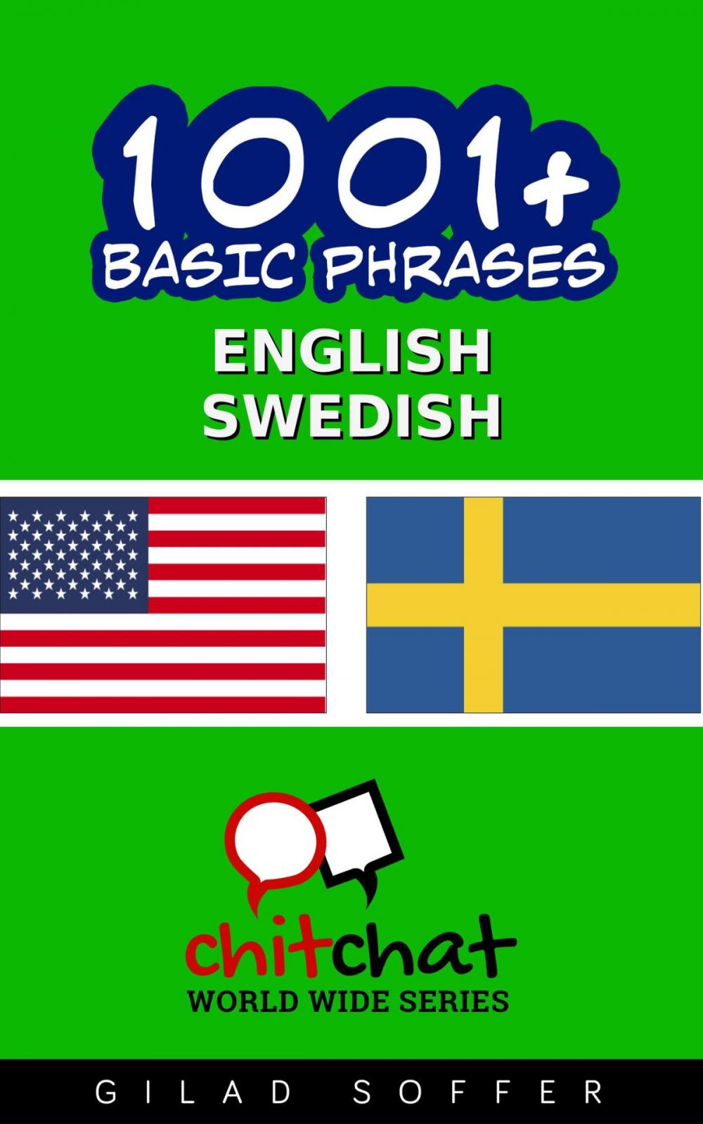 Big bigCover of 1001+ Basic Phrases English - Swedish