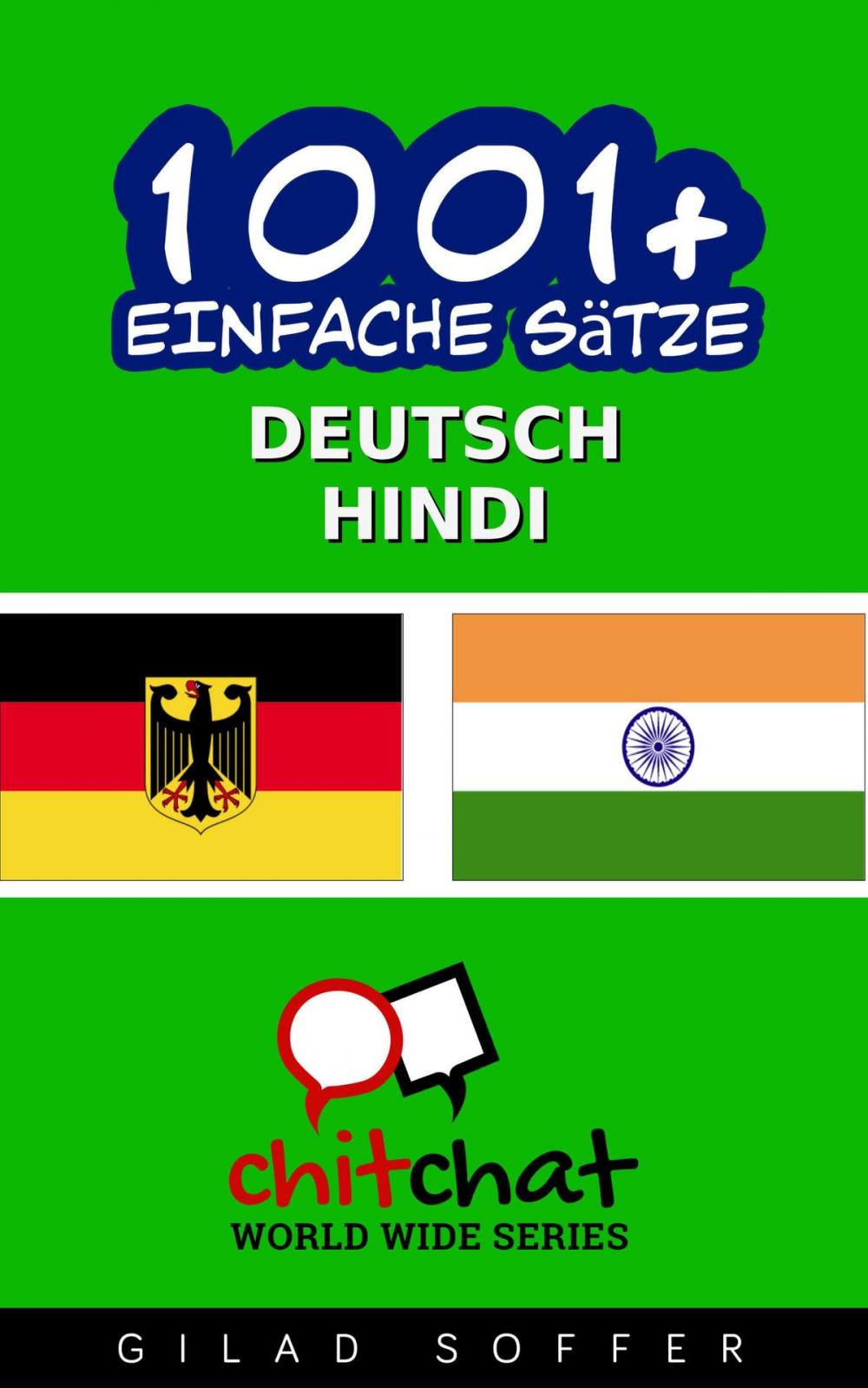 Big bigCover of 1001+ Einfache Sätze Deutsch - Hindi