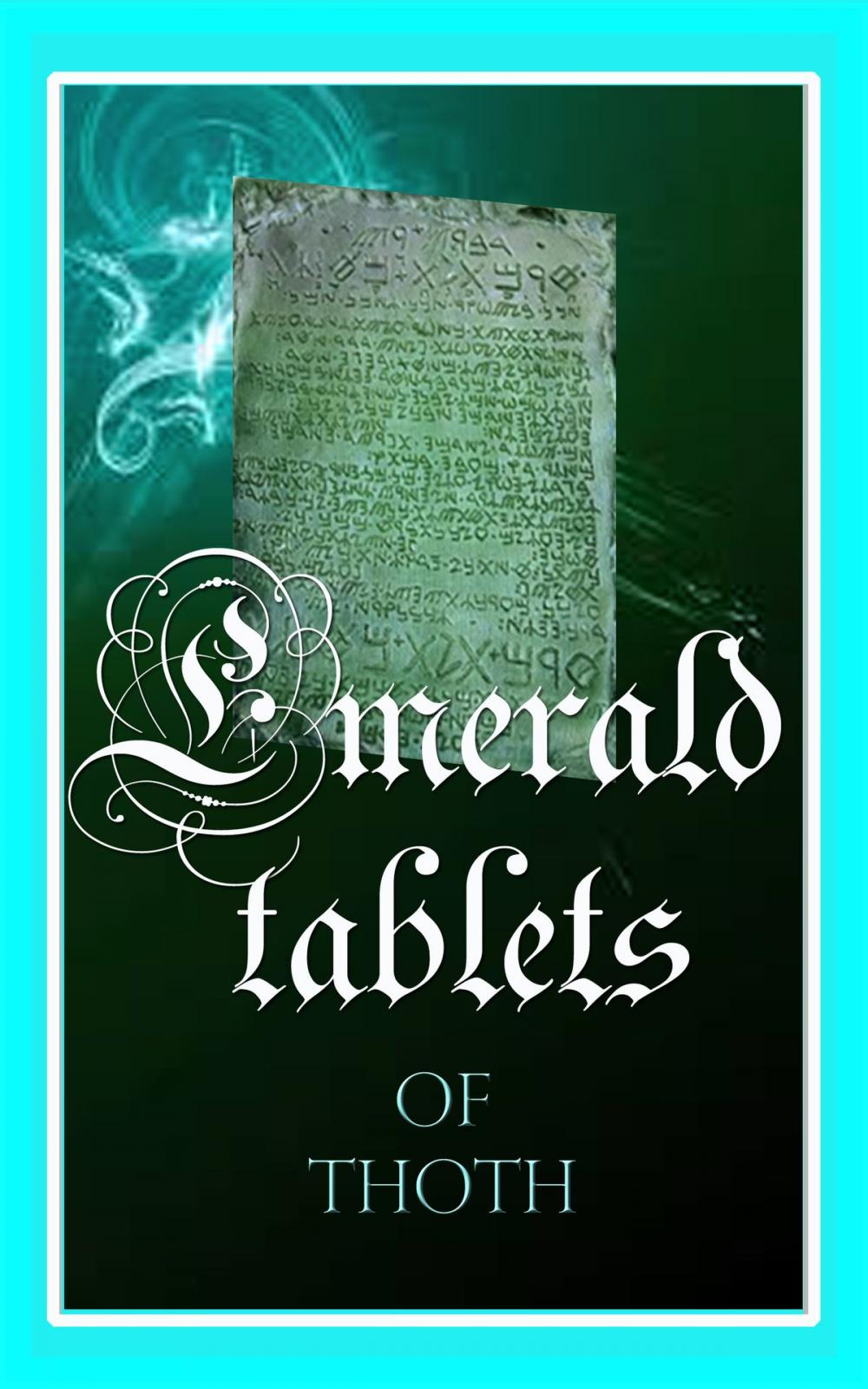 Big bigCover of THE EMERALD TABLETS OF THOTH