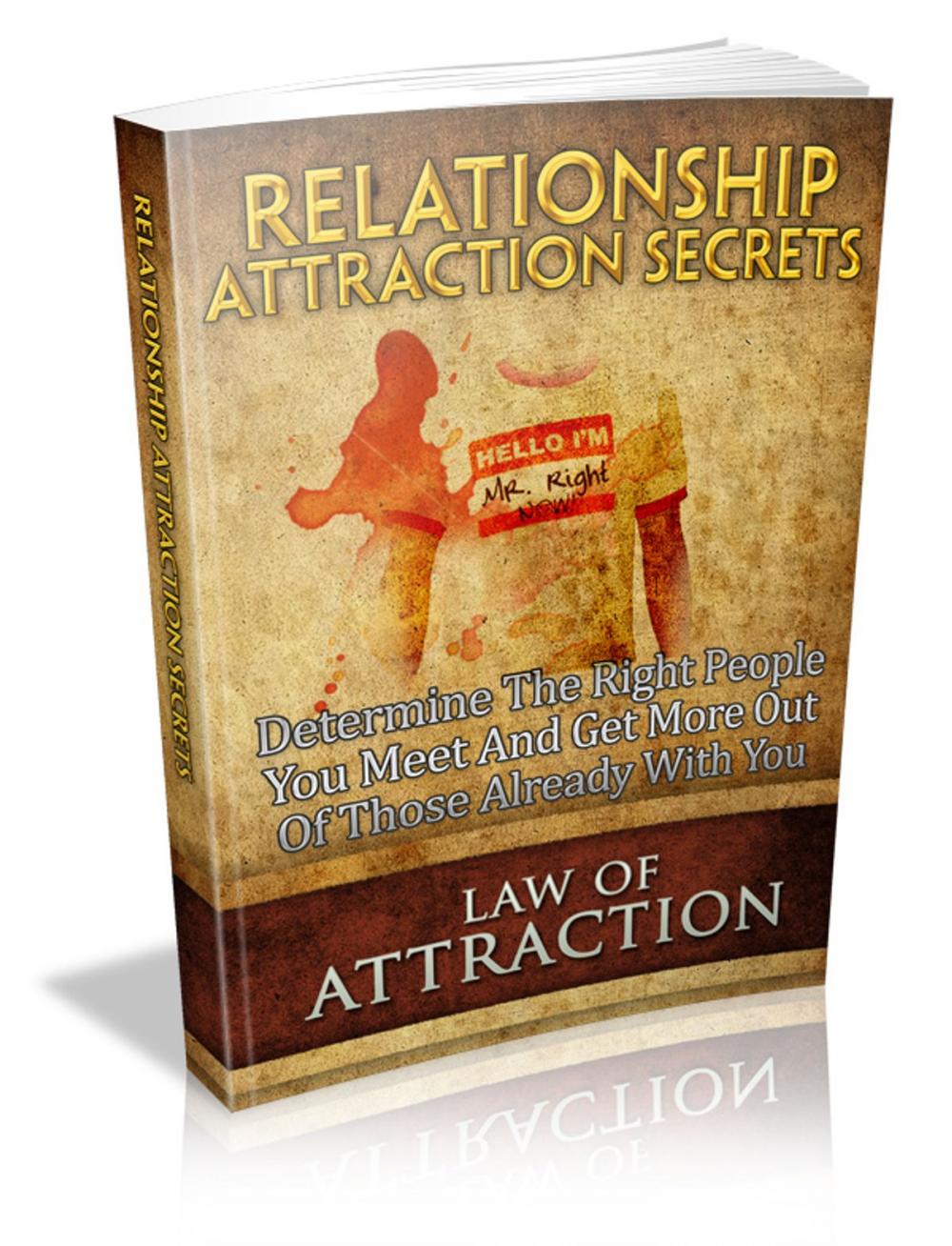 Big bigCover of Relationship Attraction Secrets