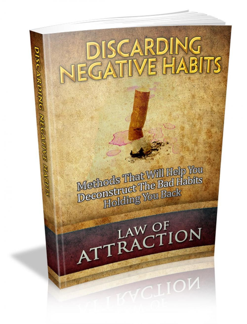 Big bigCover of Discarding Negative Habits