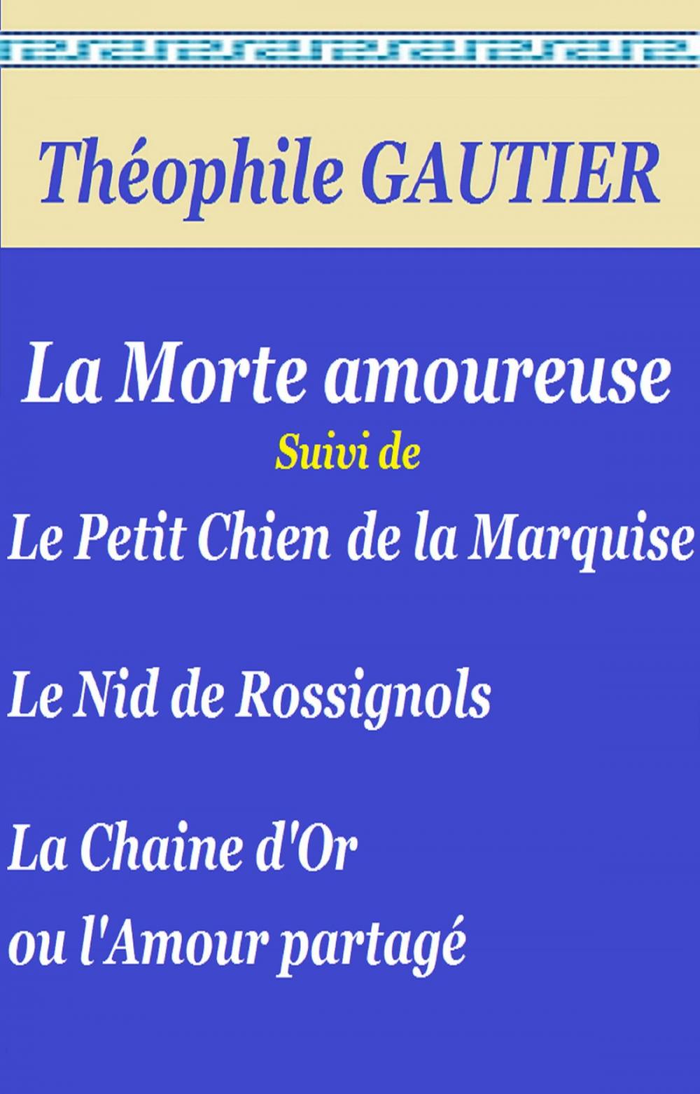 Big bigCover of La Morte amoureuse