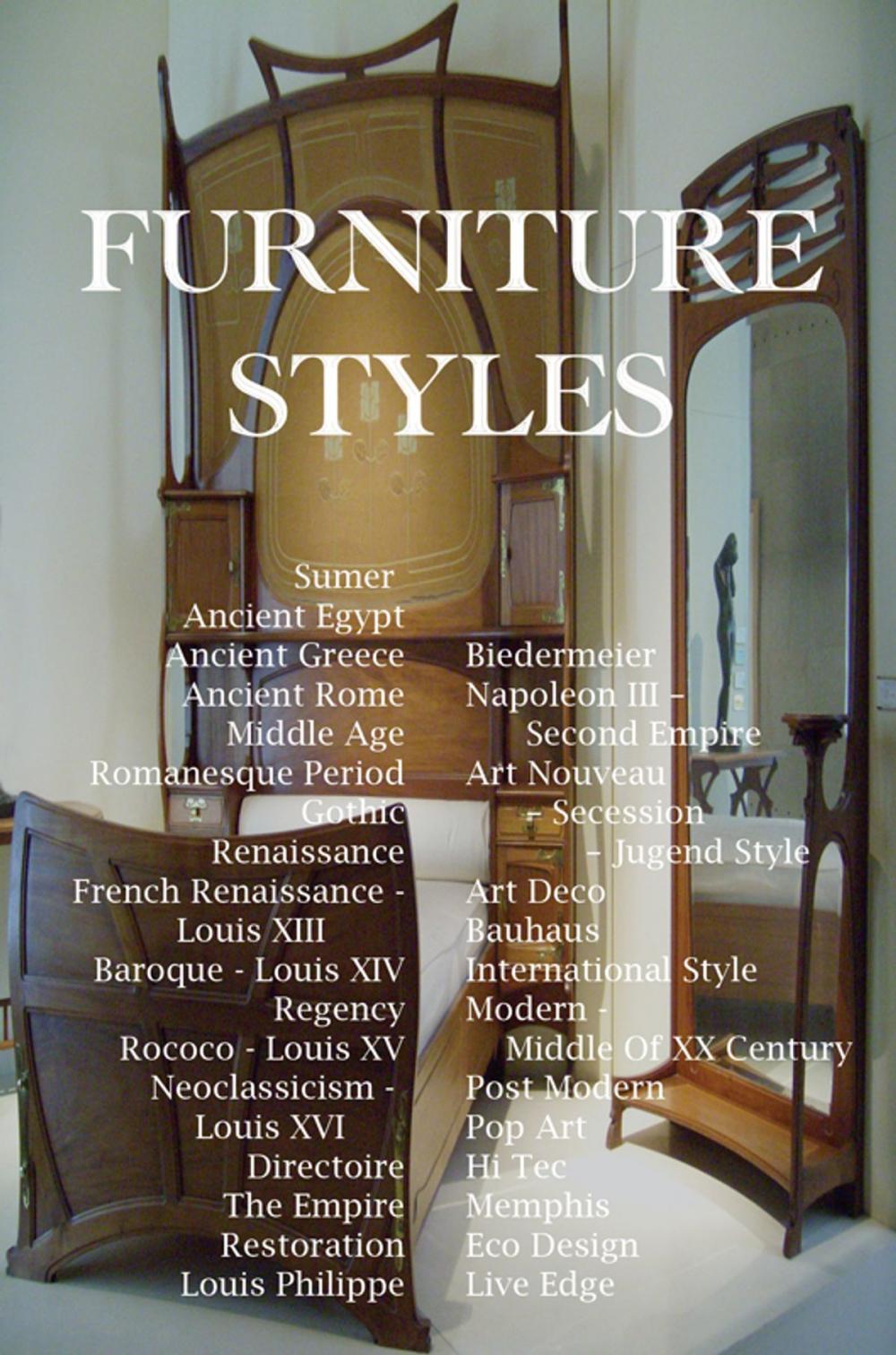 Big bigCover of Furniture Styles