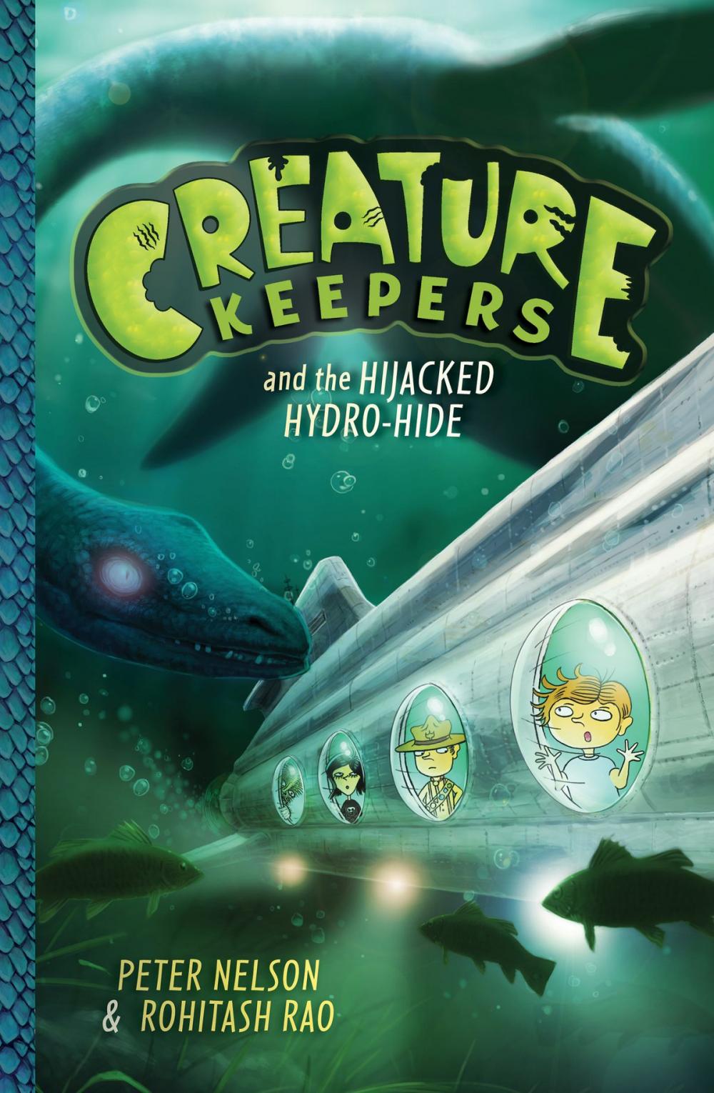 Big bigCover of Creature Keepers and the Hijacked Hydro-Hide