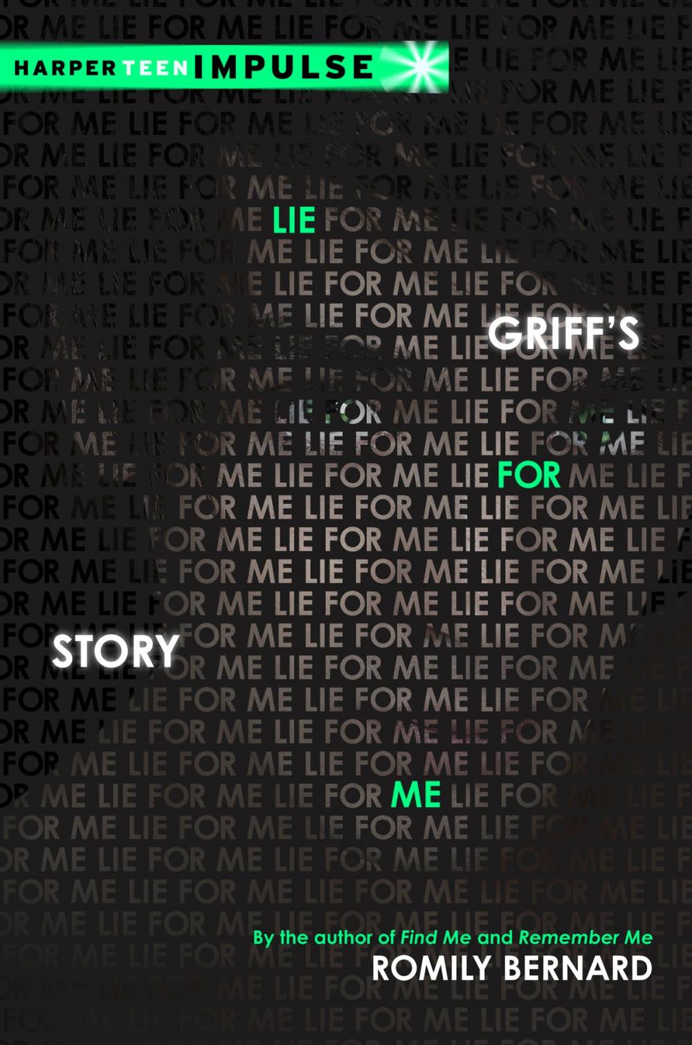 Big bigCover of Lie for Me: Griff's Story