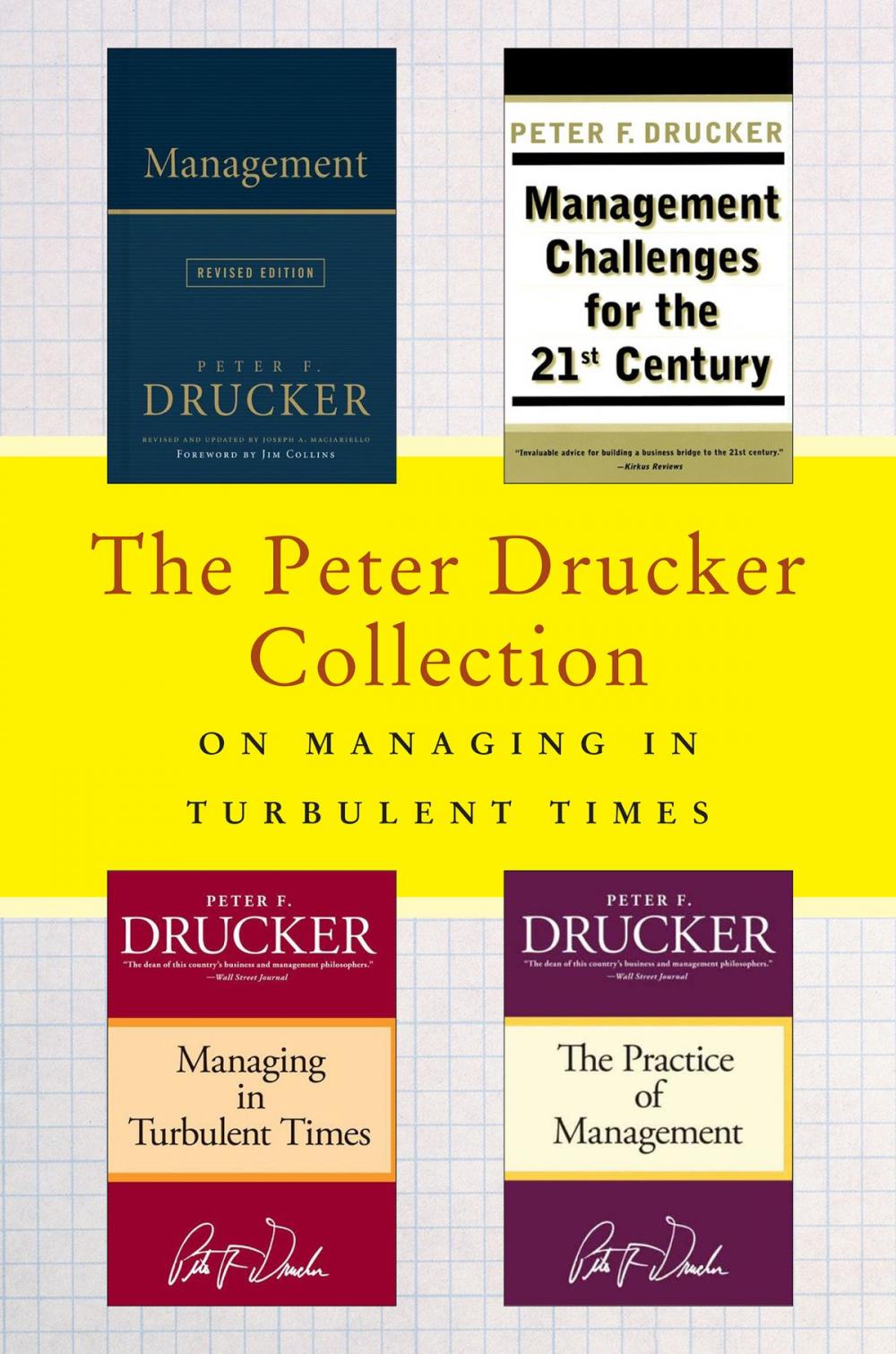 Big bigCover of The Peter Drucker Collection on Managing in Turbulent Times