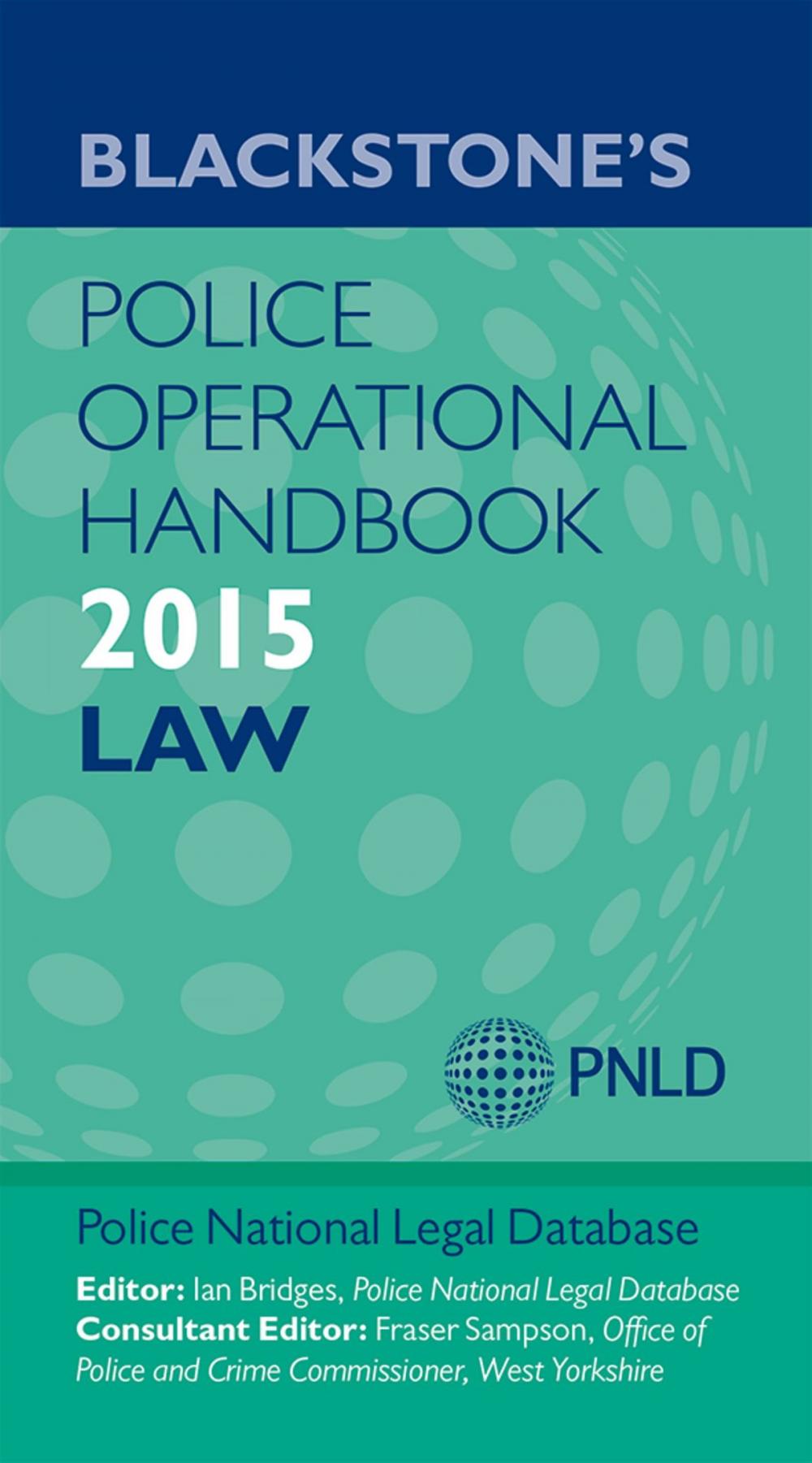 Big bigCover of Blackstone's Police Operational Handbook 2015