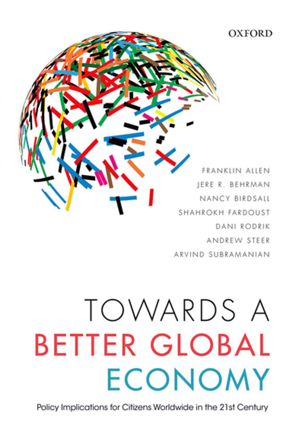 Big bigCover of Towards a Better Global Economy