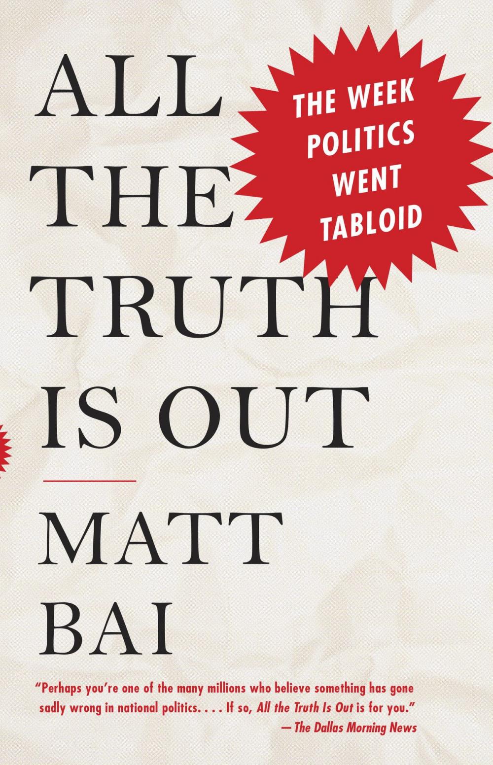 Big bigCover of All the Truth Is Out