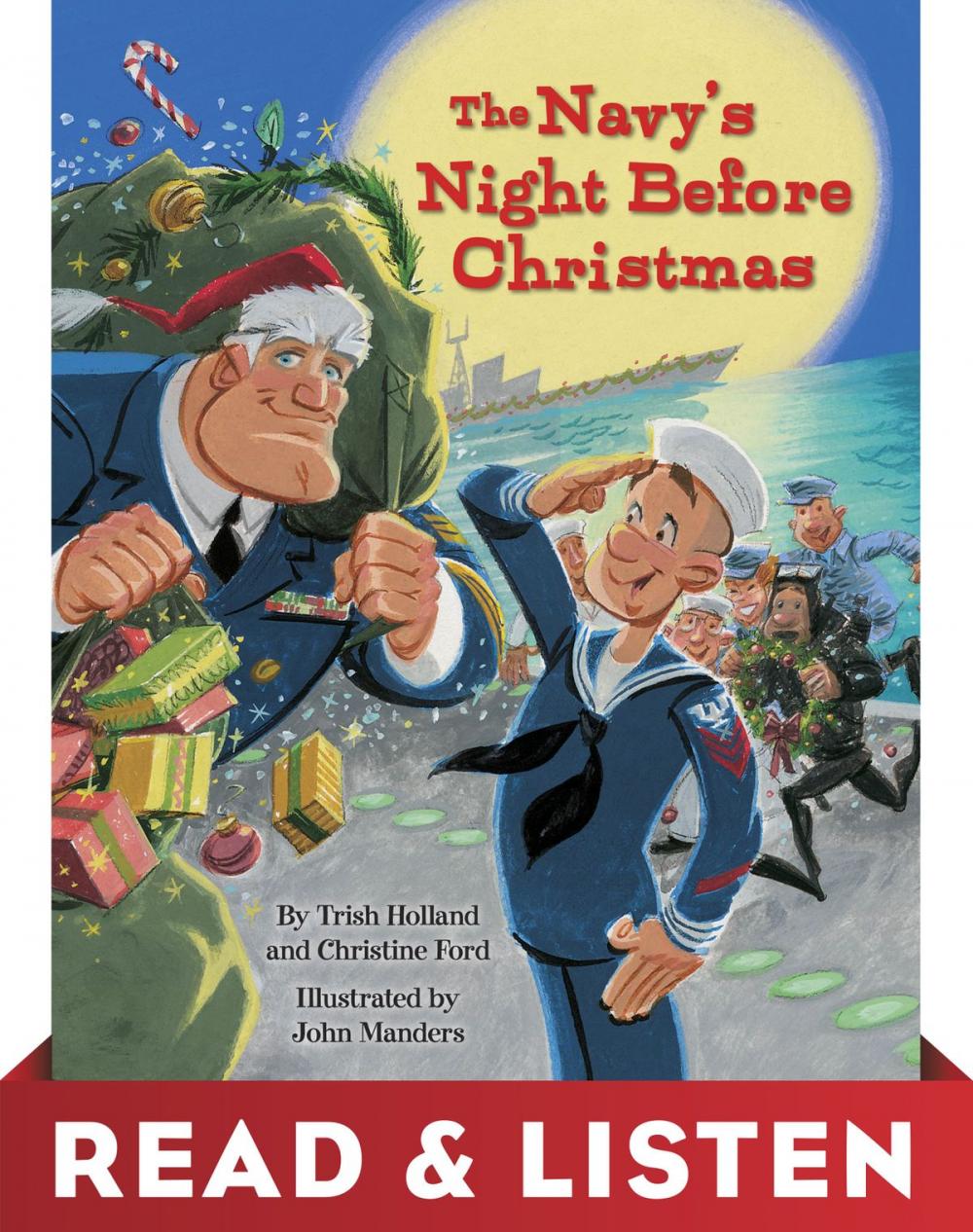 Big bigCover of The Navy's Night Before Christmas: Read & Listen Edition