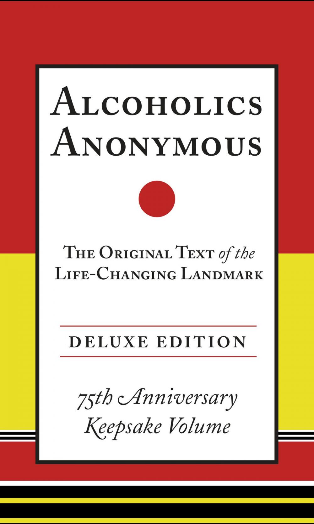 Big bigCover of Alcoholics Anonymous