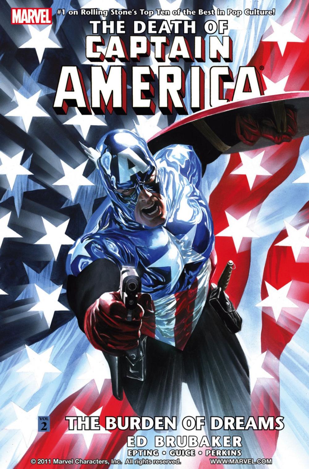 Big bigCover of Captain America: The Death of Captain America Vol. 2 - The Burden of Dreams