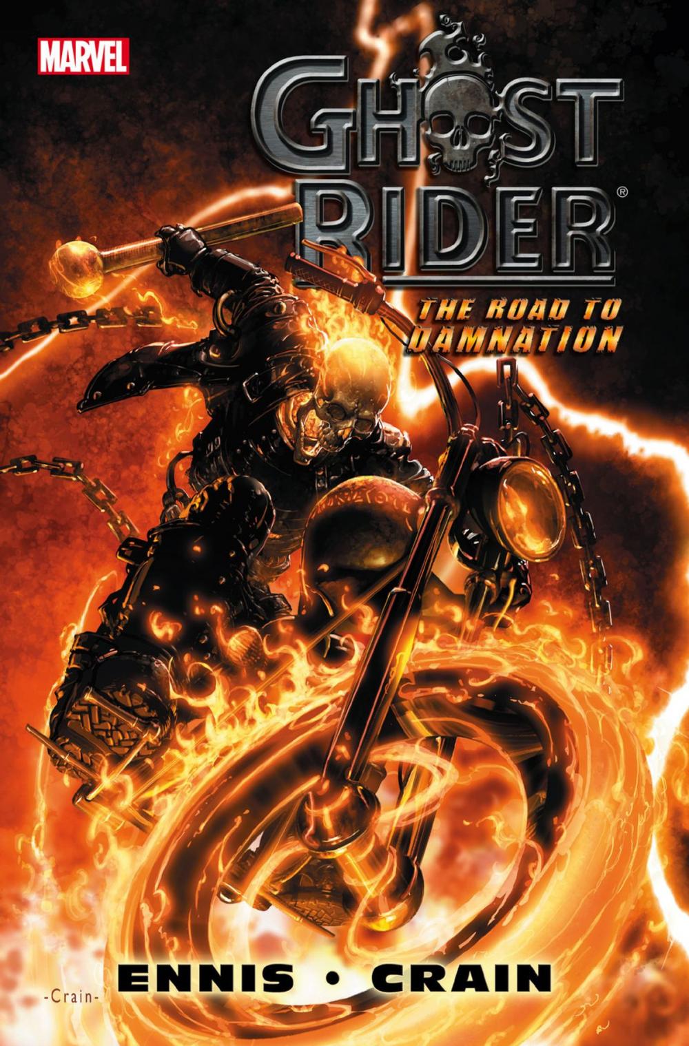 Big bigCover of Ghost Rider: Road To Damnation