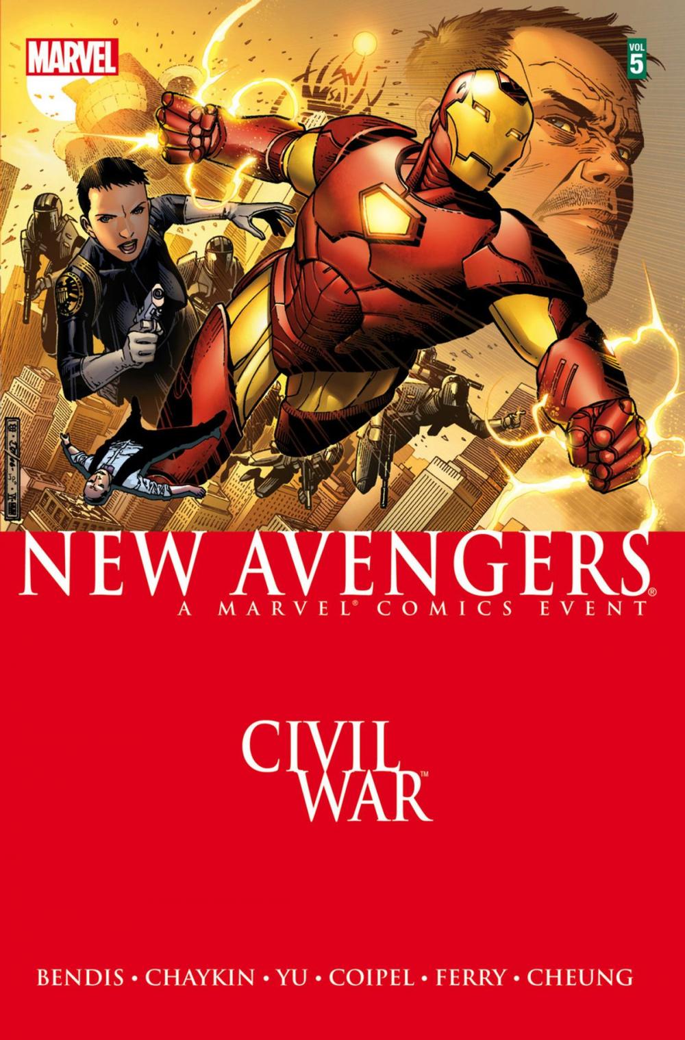 Big bigCover of New Avengers Vol. 5: Civil War