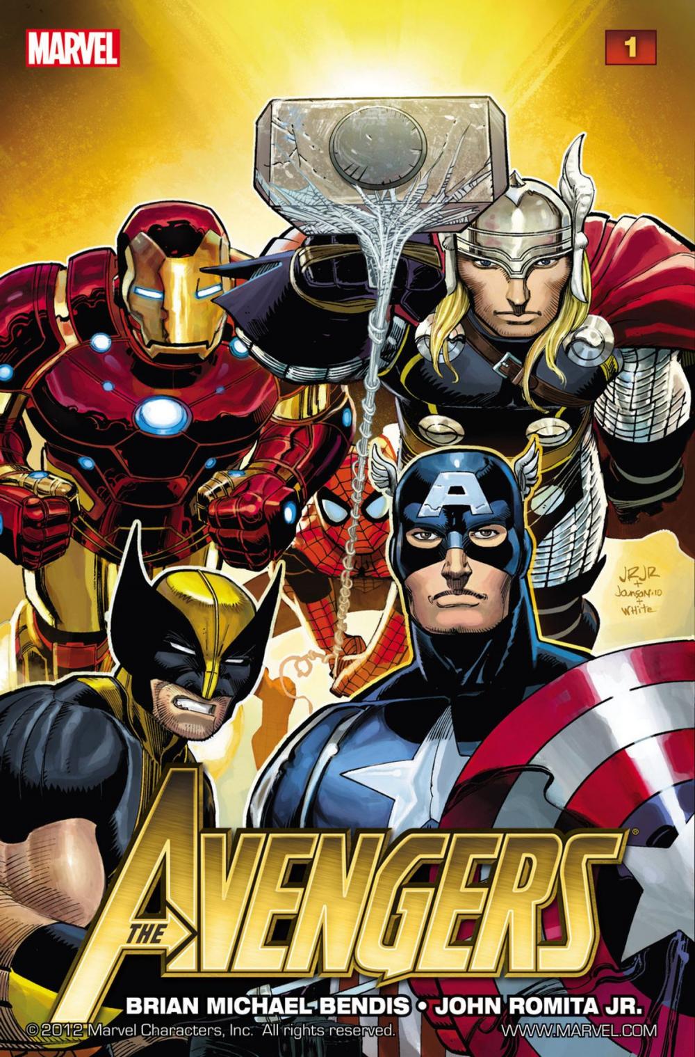 Big bigCover of Avengers by Brian Michael Bendis Vol. 1