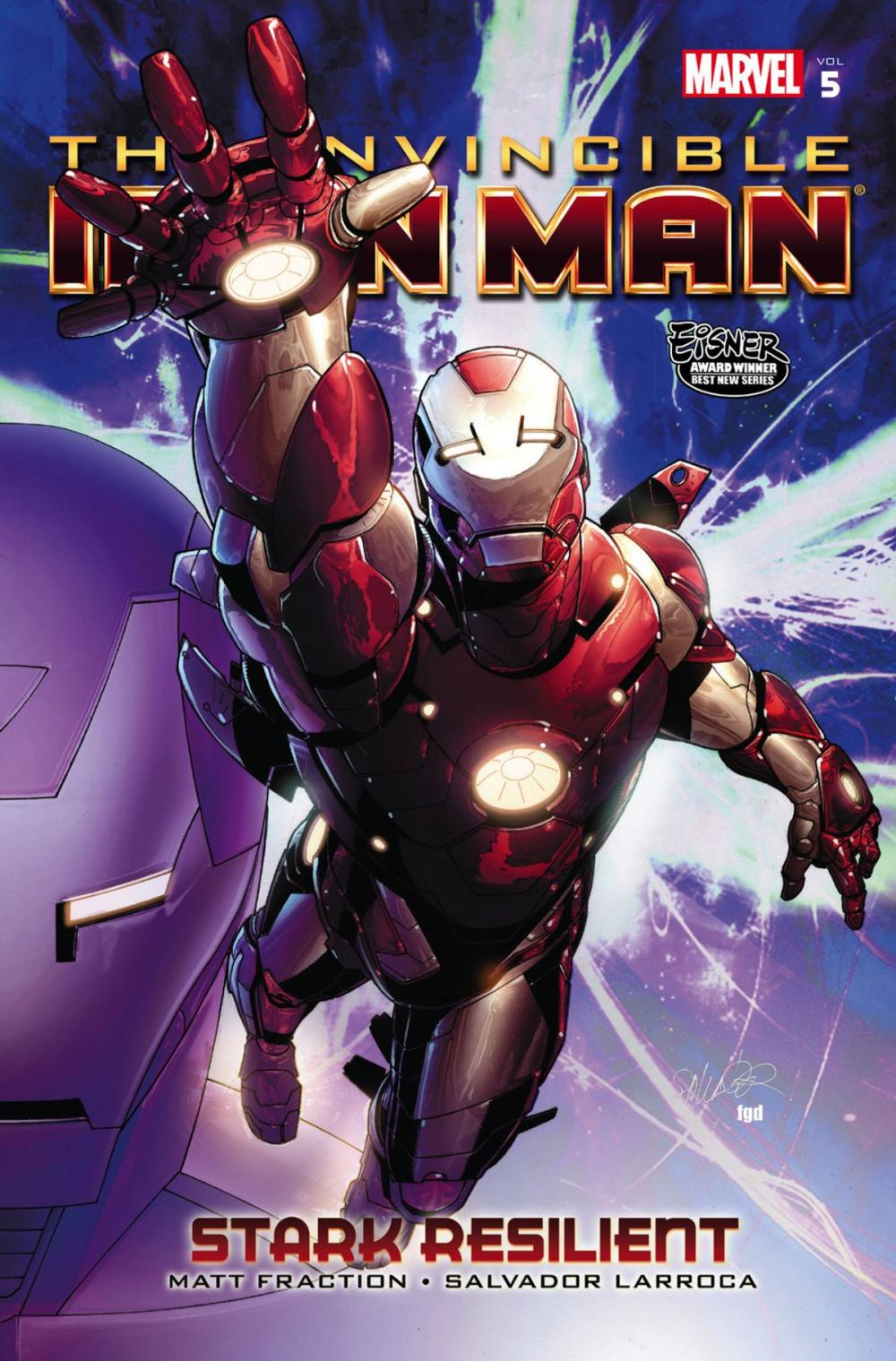 Big bigCover of Invincible Iron Man Vol. 5: Stark Resilient Book One