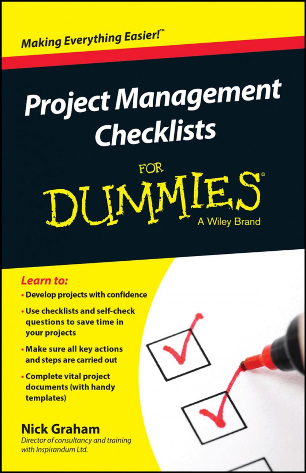 Big bigCover of Project Management Checklists For Dummies