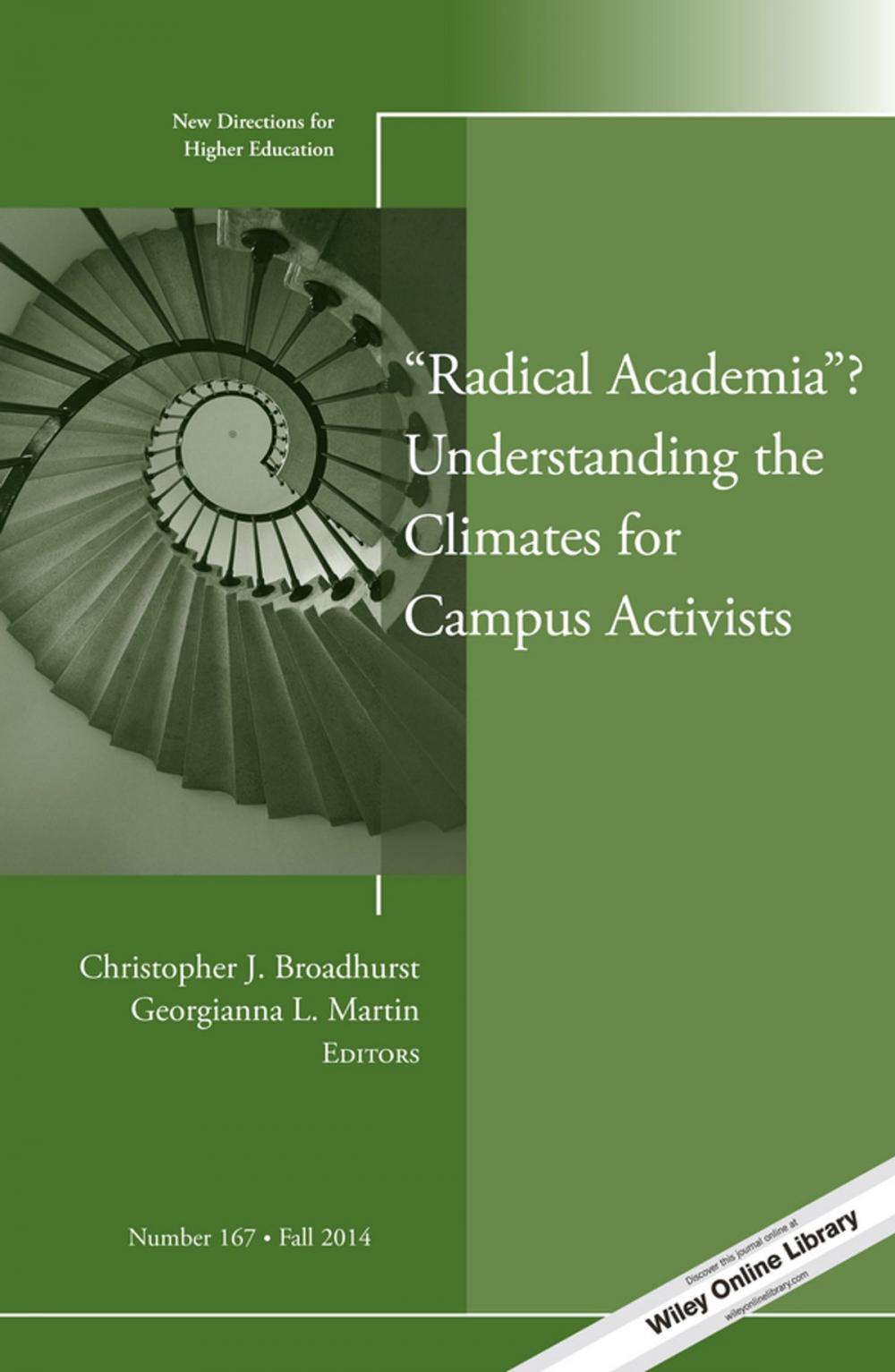 Big bigCover of "Radical Academia"? Understanding the Climates for Campus Activists