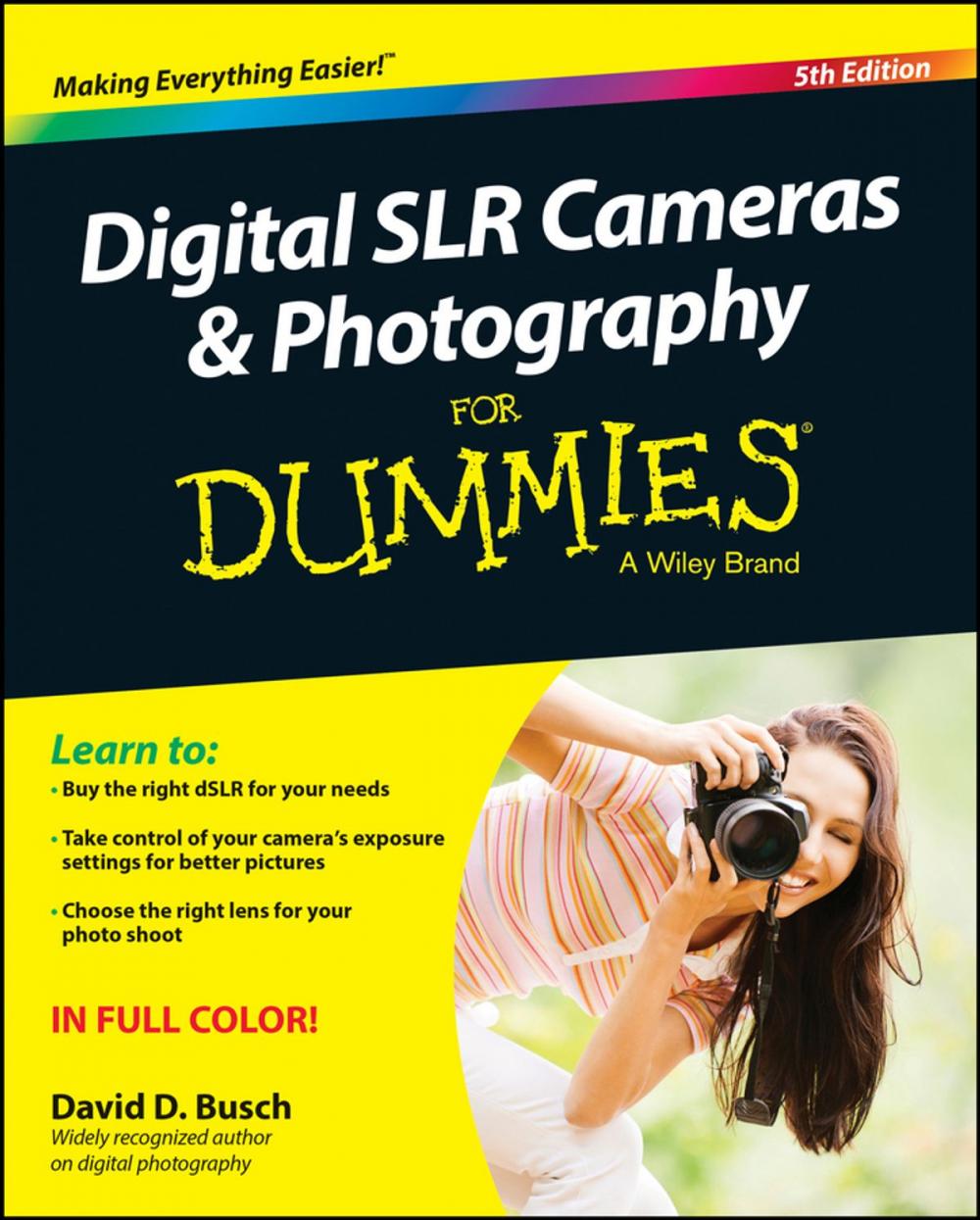 Big bigCover of Digital SLR Cameras and Photography For Dummies