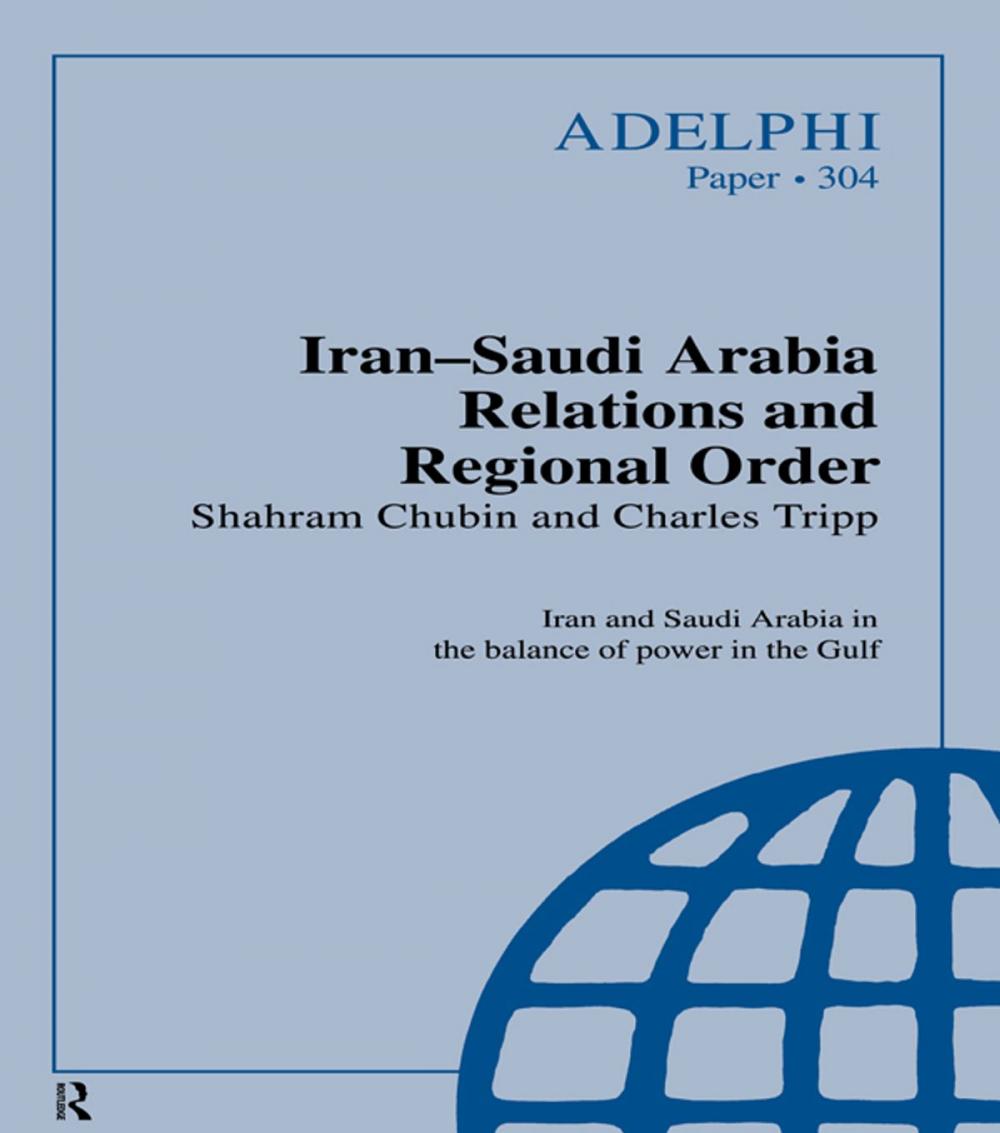 Big bigCover of Iran-Saudi Arabia Relations and Regional Order