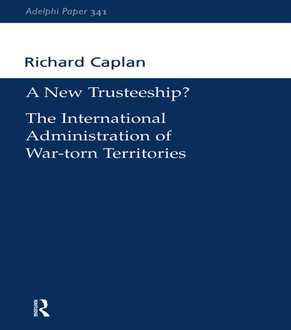 Big bigCover of A New Trusteeship?