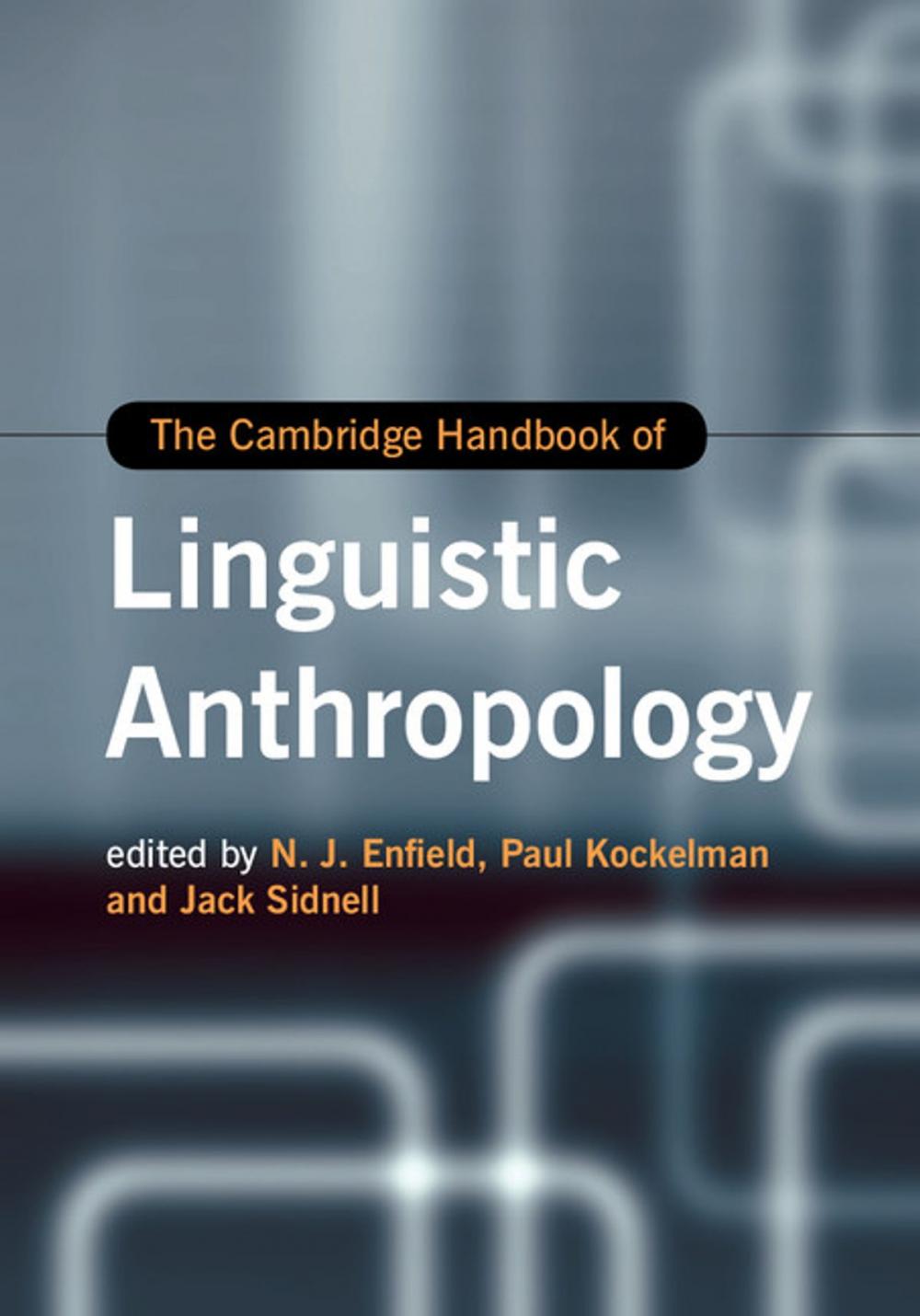 Big bigCover of The Cambridge Handbook of Linguistic Anthropology