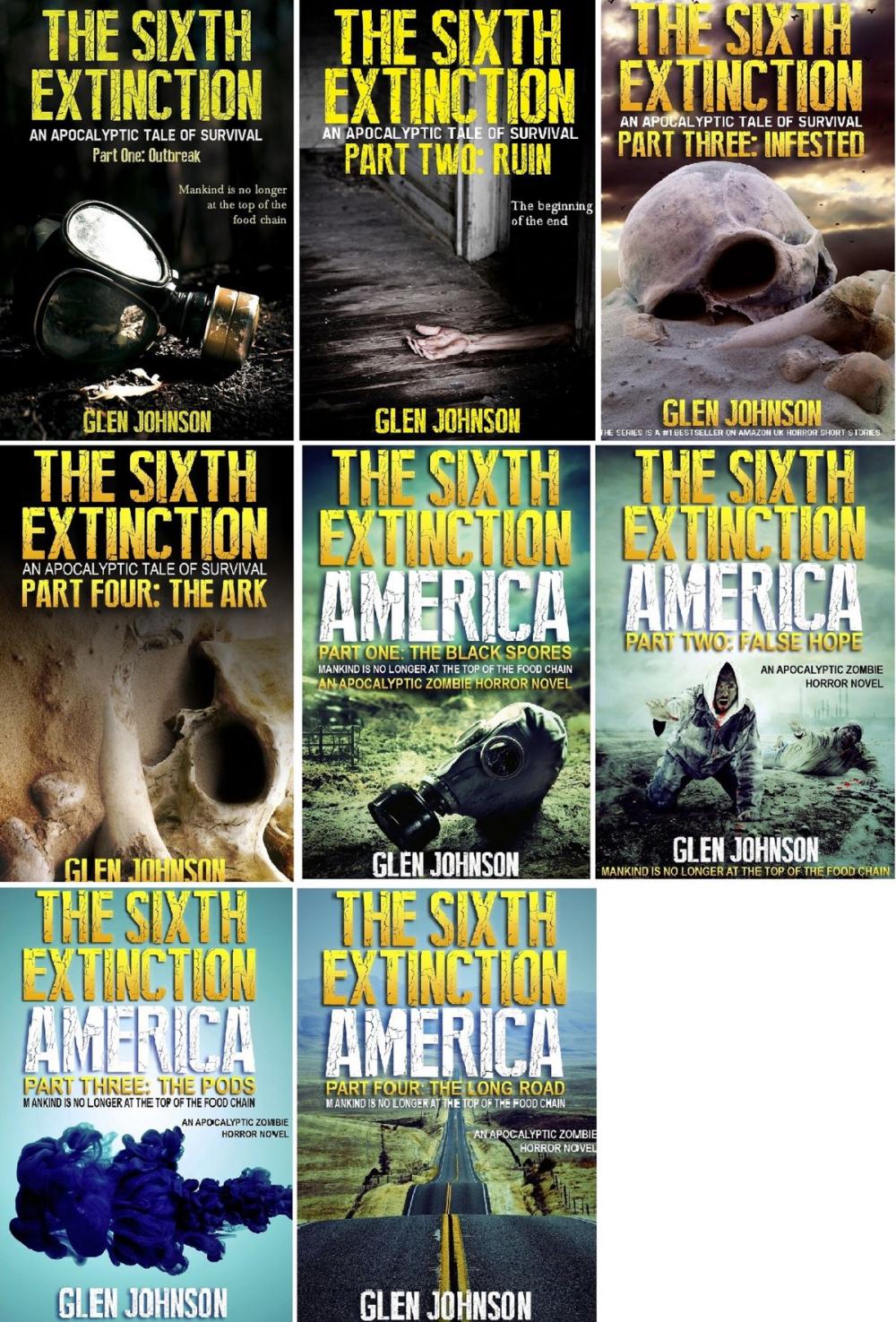 Big bigCover of The Sixth Extinction & The Sixth Extinction America: Zombie Omnibus Edition (Books 1 – 8)